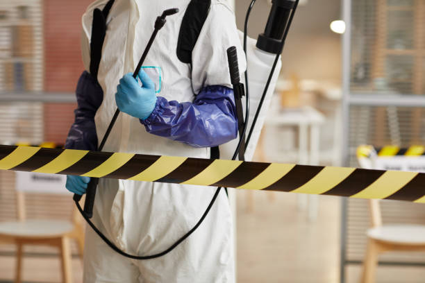 Professional Sewage Cleanup technician working in Kewaunee, WI